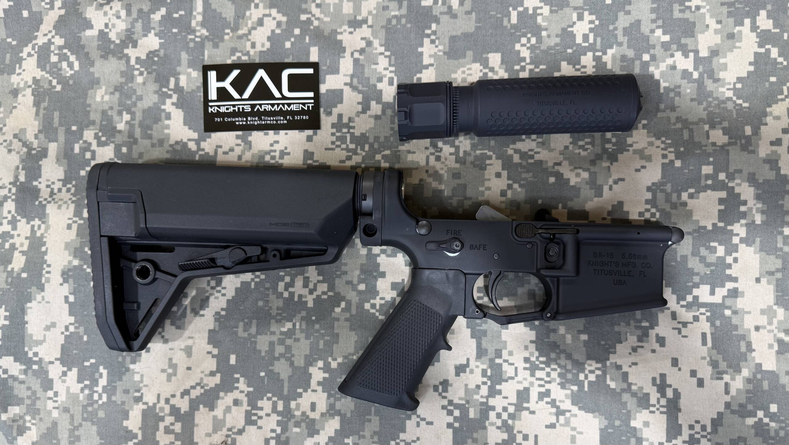 *PACKAGE* SR-15 IWS Lower & 556 QDC/CRS-1-PRT Suppressor