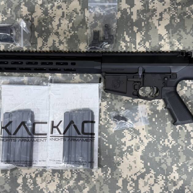 *PACKAGE* SR-25 K6 & 762 PRS-1 Suppressor (BLK or FDE) & 2 KAC 20 rd Magazines (3 total)